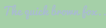 Image with Font Color A9BCD0 and Background Color A5D0A8